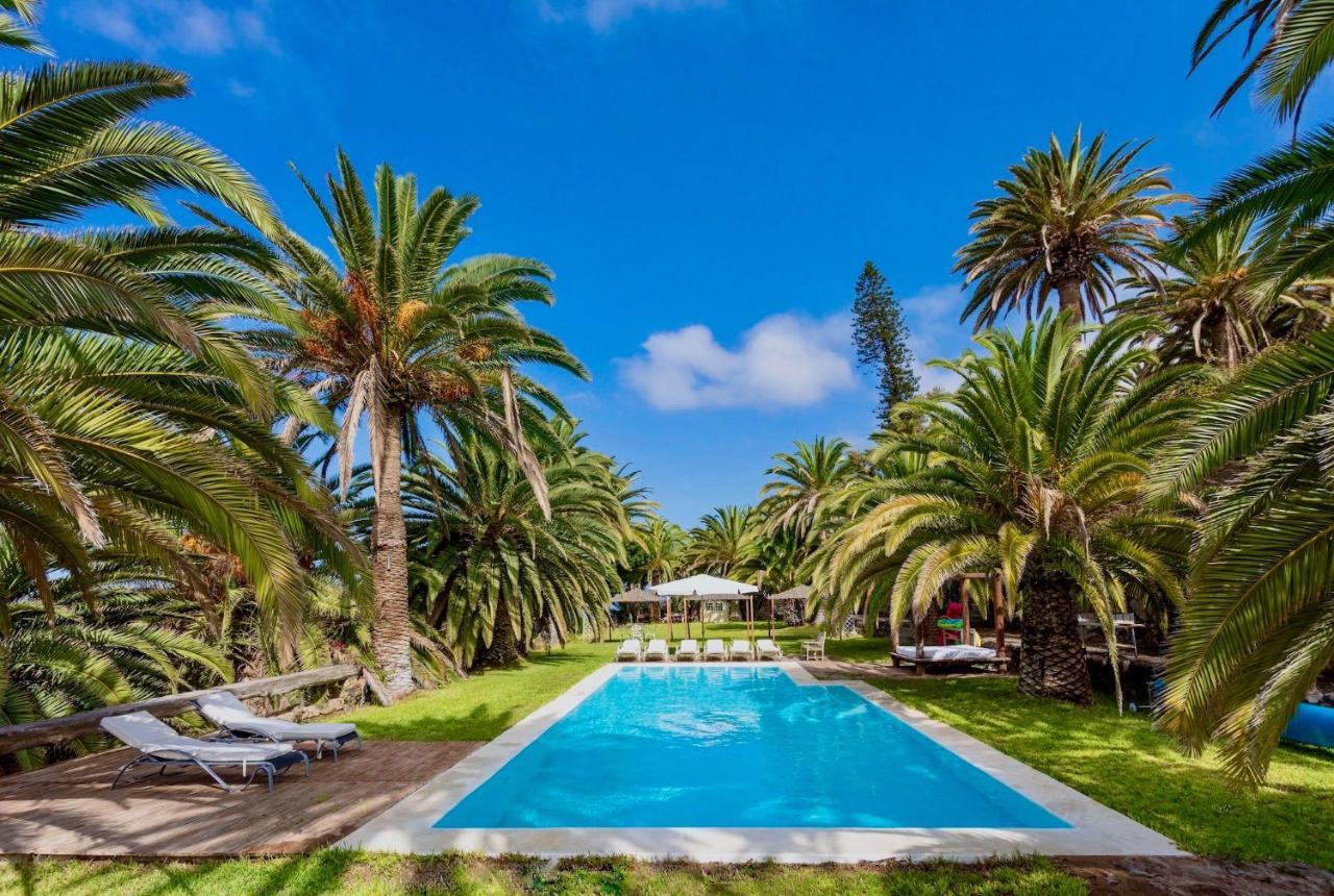 Detached Villa With Garden, Heated And Private Pool, Sea View, Parking Free Tijoco de Abajo Exteriör bild