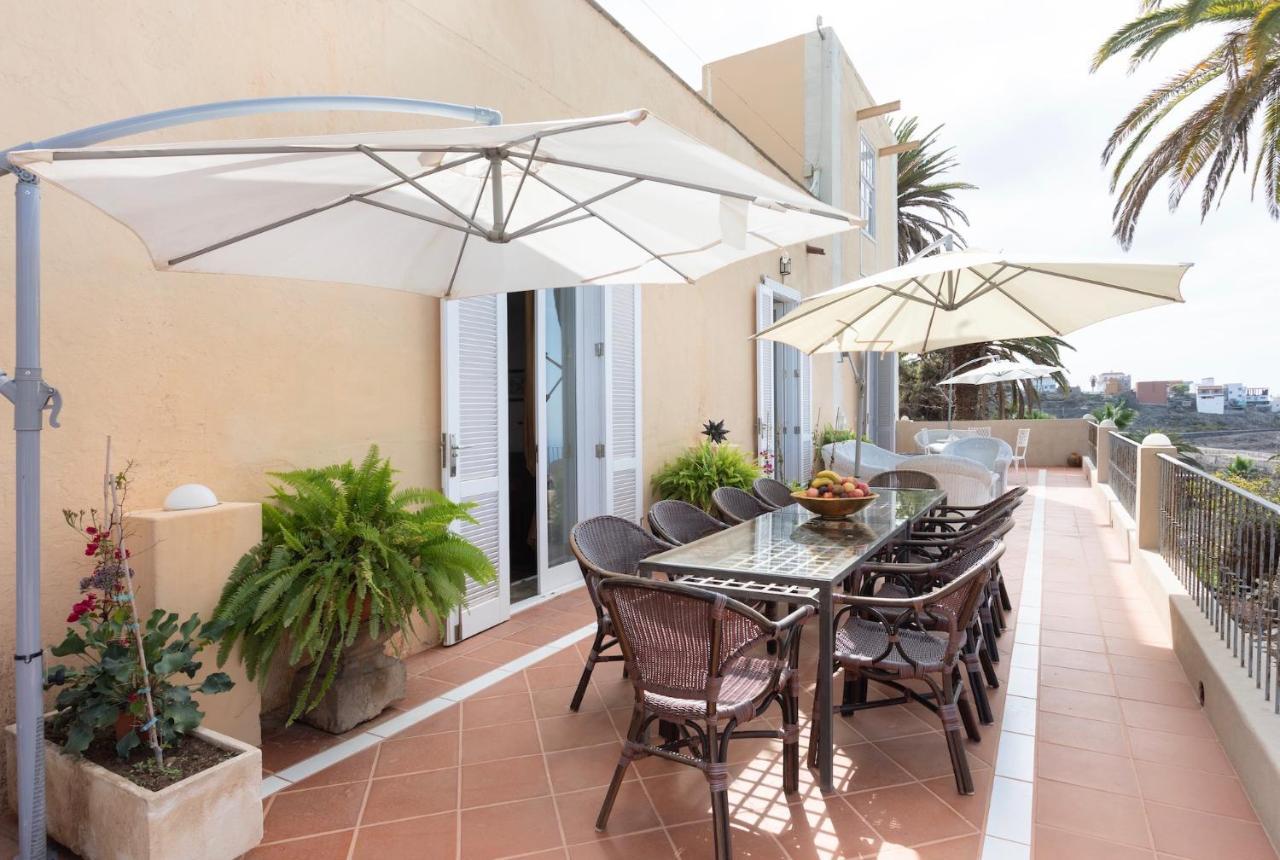 Detached Villa With Garden, Heated And Private Pool, Sea View, Parking Free Tijoco de Abajo Exteriör bild